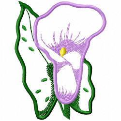 Flowers Embroidery Design 4